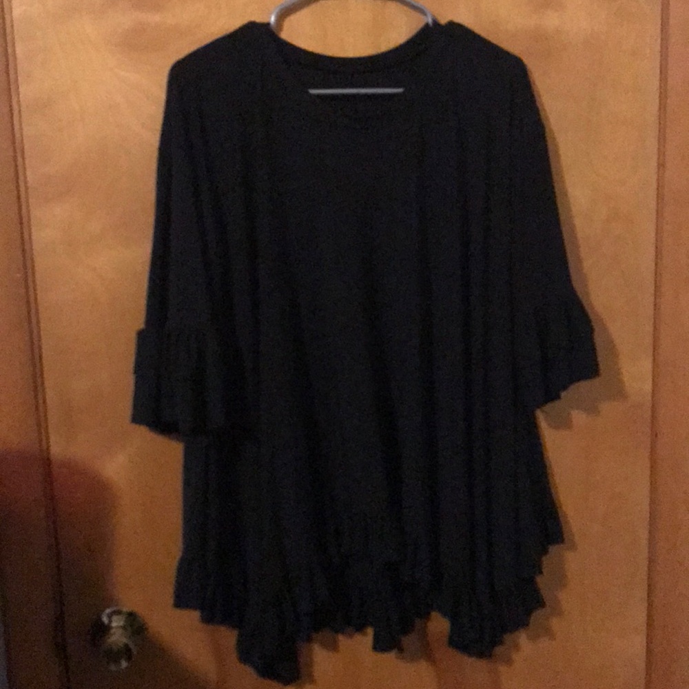 Ruffle tunic